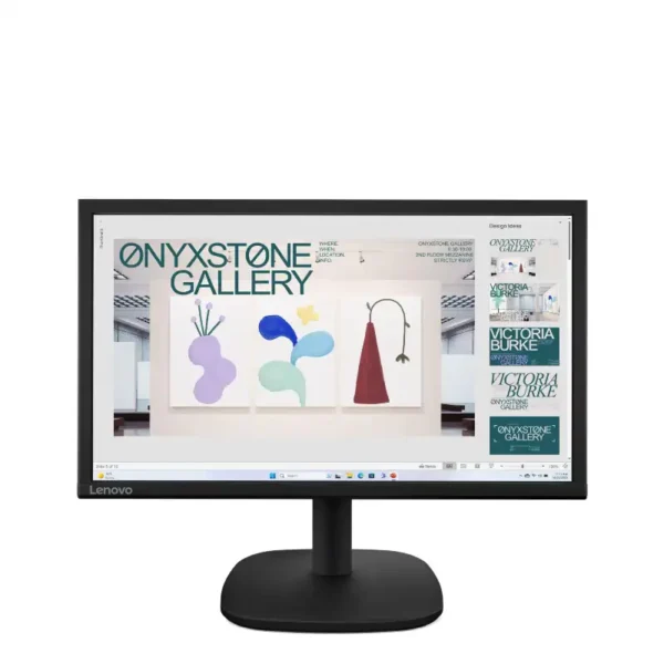 Lenovo C20-39 19.5-inch business monitor featuring a black TN panel with 1600x900 resolution at YourShoppy.com.