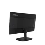 Rear view of black Lenovo D20-39 19.5-inch business monitor featuring a sturdy stand and VESA mount at YourShoppy.com.