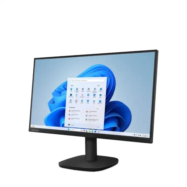 Lenovo D22-39 21.45-inch Full HD IPS monitor with a sleek black stand, available at YourShoppy.com in Koramangala, Bangalore.