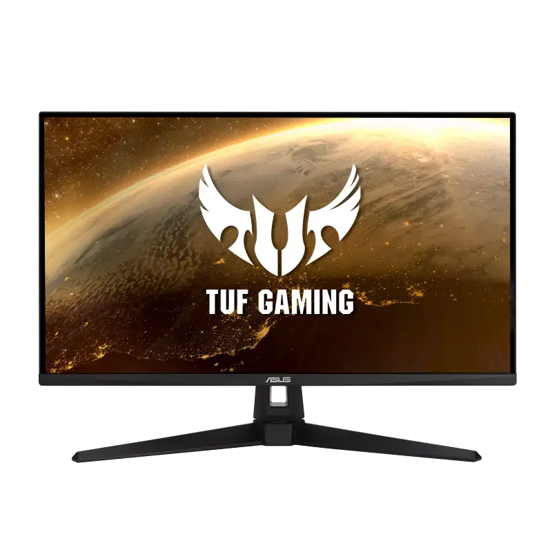 Asus TUF Gaming VG289Q1A 28-inch 4K UHD IPS gaming monitor with a sleek black stand, available at YourShoppy.com in Bangalore