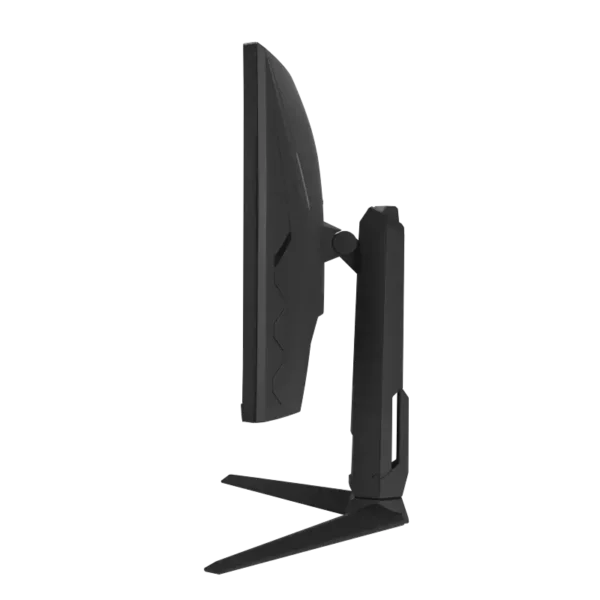 Side view of Asus TUF Gaming VG34WQML5A 34-inch UWQHD curved gaming monitor with adjustable stand at YourShoppy.com.