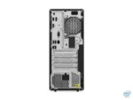 Back view of Lenovo ThinkCentre M70t 11EVS05400 tower desktop showing I/O ports, cooling vent, and power input at YourShoppy.