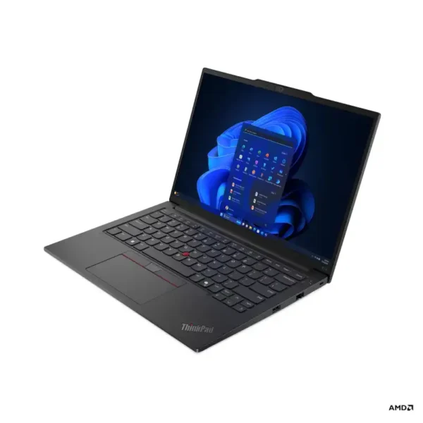 Lenovo ThinkPad E14 Gen 6 21M3008QIG laptop in black with a 14-inch display and AMD Ryzen processor at YourShoppy.com.