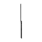 Side view of the black Lenovo ThinkPad L14 Gen 6 21S6S1AL00 laptop showing its slim profile and port connectivity.