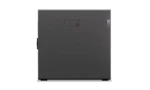 Lenovo ThinkStation P5 30GAS0R600 workstation tower in charcoal grey finish with side panel branding at YourShoppy.com.