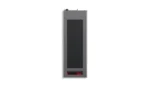 Front view of the Lenovo ThinkStation P5 30GAS0R600 workstation tower featuring a professional grey chassis at YourShoppy.com