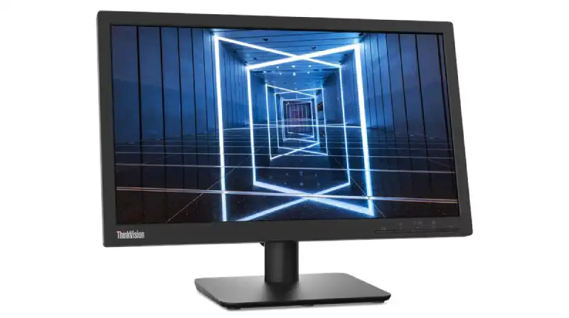 Lenovo ThinkVision E20-30 19.5-inch business monitor with 1600x900 resolution and black finish available at YourShoppy.com.