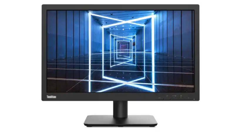 Lenovo ThinkVision E20-30 19.5-inch business monitor with 1600x900 resolution and black stand available at YourShoppy.com.