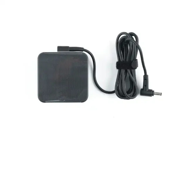 Asus 65W laptop charger with 4.5mm barrel pin for Vivobook and Zenbook models, available at YourShoppy.com in Koramangala.