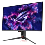 ASUS ROG Swift OLED PG32UCDM 31.5-inch 4K 240Hz QD-OLED gaming monitor with ROG logo on display, available at YourShoppy.com.
