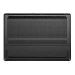 Bottom view of the ASUS ROG Zephyrus G14 GU405AP-SY060WS gaming laptop showing the cooling vents and chassis design.