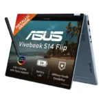 ASUS Vivobook S14 Flip TP5408QA-U2093WS 14-inch OLED Touch 2-in-1 Laptop, Snapdragon X, Copilot+ PC