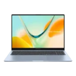 ASUS Vivobook S16 S5608QA-U3412WS laptop featuring a 16-inch OLED display and Snapdragon X processor in light blue at YourSho