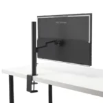 ASUS ZenScreen MB27ACF 27-inch QHD portable monitor mounted on an adjustable desk arm stand at YourShoppy.com in Koramangala.