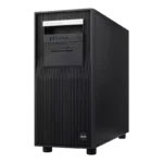 ASUS Pro ET900A X9 Threadripper PRO barebone workstation tower in black, featuring a front-facing optical drive and USB ports