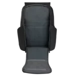 Interior view of the black ASUS ProArt PP2600 17L laptop backpack showing storage compartments and a mesh pocket at YourShopp