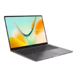 Asus Vivobook S16 S5608QA-U3413WS 16-inch OLED laptop in matte gray with Snapdragon X processor at YourShoppy.com.