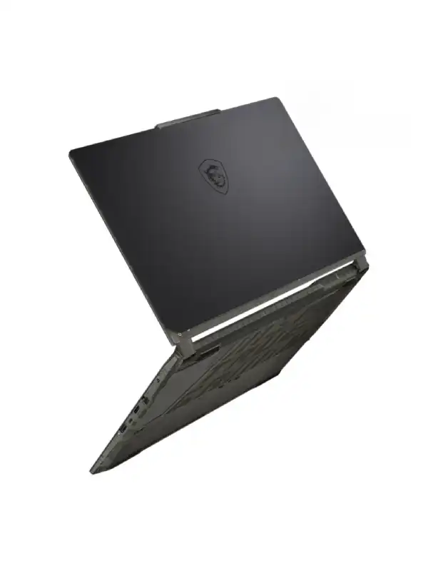 MSI Cyborg 15 A2RUDX-110IN gaming laptop in translucent black, featuring a 15.6-inch display and sleek design at YourShoppy.c