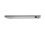 Side profile view of the turbo silver HP 245 G10 14-inch Notebook PC showing the USB and power ports at YourShoppy.com.