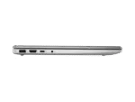 Side view of the silver HP 245 G10 14-inch Notebook PC showing USB, HDMI, USB-C, and audio ports at YourShoppy.com in Bangalo