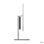 Side profile of the Lenovo IdeaCentre AIO 24ARR9 F0HR00BCIN showing the 23.8-inch display, adjustable stand, and side ports.
