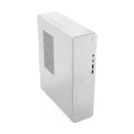 Lenovo IdeaCentre 08IAS10 tower desktop PC in white with front-facing ports and vertical grille design from YourShoppy.com.