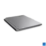 Lenovo LOQ 15IRX10 83JE010SIN gaming laptop in Luna Grey seen from a closed rear-angle perspective at YourShoppy.com.