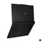Lenovo Legion 5 15IRX10 gaming laptop in Eclipse Black viewed from the rear, showing the ventilation and branding.