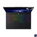 Lenovo Legion Pro 5 16IAX10H gaming laptop in Eclipse Black with RGB backlit keyboard and 16-inch display at YourShoppy.com.