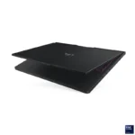 Lenovo Legion Pro 5 16IAX10H gaming laptop in Eclipse Black with a partially open lid and backlit keyboard at YourShoppy.com.