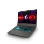 MSI Thin 15 B13UC-125IN gaming laptop in Cosmos Gray featuring a 15.6-inch display and backlit keyboard at YourShoppy.com.