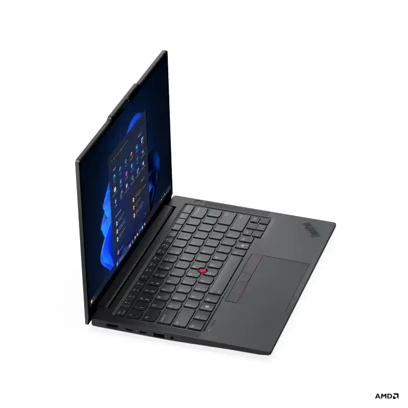 Lenovo ThinkPad E14 Gen 8 21Y200EXIG laptop in black with a 14-inch display and AMD Ryzen processor at YourShoppy.com.