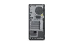Rear view of Lenovo ThinkStation P2 Tower Gen 2 30JQS0GF00 showing connectivity ports, cooling fan, and power supply input.