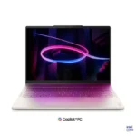 Lenovo Yoga 7 2-in-1 14IPH11 83TC007YIN laptop in Seashell color featuring a 14-inch touchscreen and Intel Core Ultra process