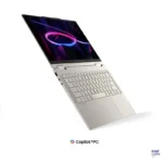 Lenovo Yoga 7 2-in-1 14IPH11 83TC007YIN laptop in seashell color featuring a 14-inch touchscreen and Intel Core Ultra process