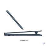 Lenovo Yoga 9 2-in-1 14IPH11 Cosmic Blue laptop with stylus pen and Copilot+PC branding, available at YourShoppy.com.