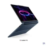 Lenovo Yoga 9 2-in-1 14IPH11 83SE0006IN laptop in Cosmic Blue with a 14-inch touchscreen display and Intel Core Ultra process