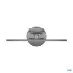 Top-down view of Lenovo Yoga AIO 27IAH10 desktop featuring its 27-inch display and adjustable stand at YourShoppy.com.