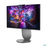 Lenovo Yoga AIO 27IAH10 desktop featuring a 27-inch QHD display and sleek stand, available at YourShoppy.com in Bangalore.
