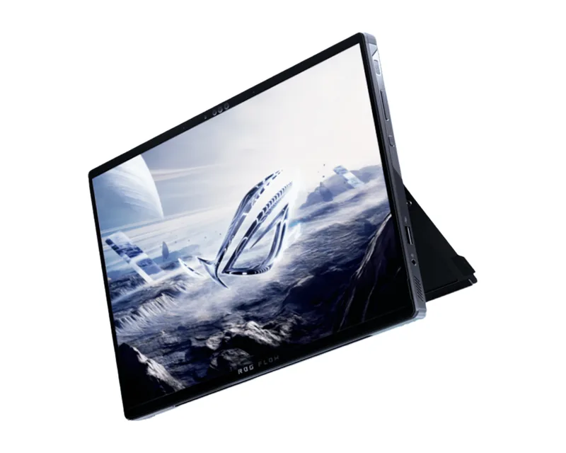 ASUS ROG Flow Z13 13.4-inch touch screen on its kickstand