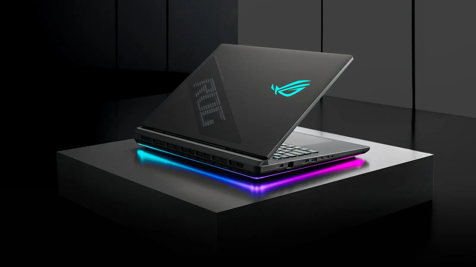 ASUS ROG Strix SCAR 18 with RGB light bar