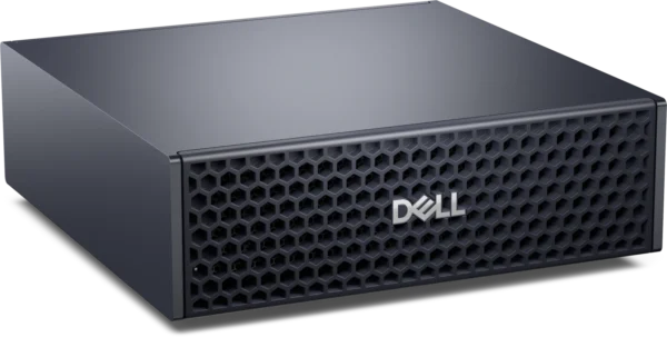 Dell Pro Max GB10 AI mini workstation, front angle view
