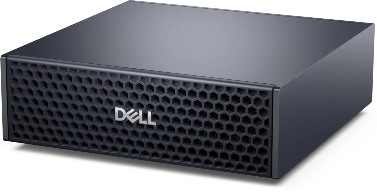 Dell Pro Max GB10 with NVIDIA GB10 Grace Blackwell, side view