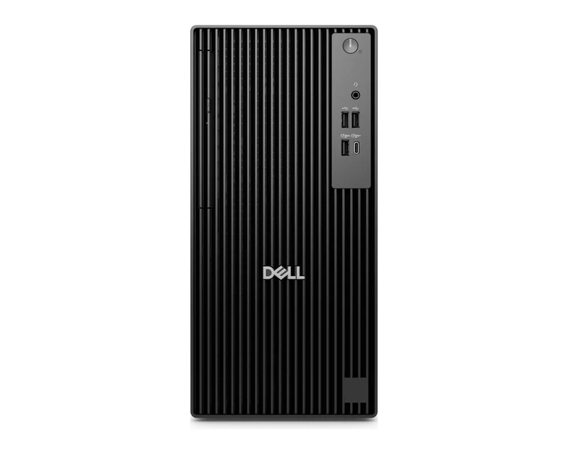 Front of the Dell Pro Tower with USB-A, USB-C and headset jack