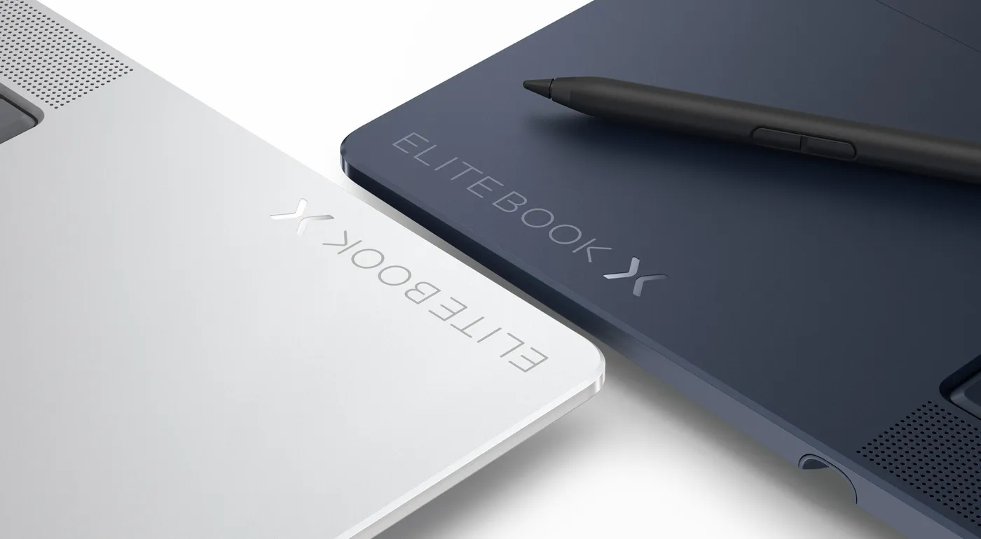 HP EliteBook X with pen