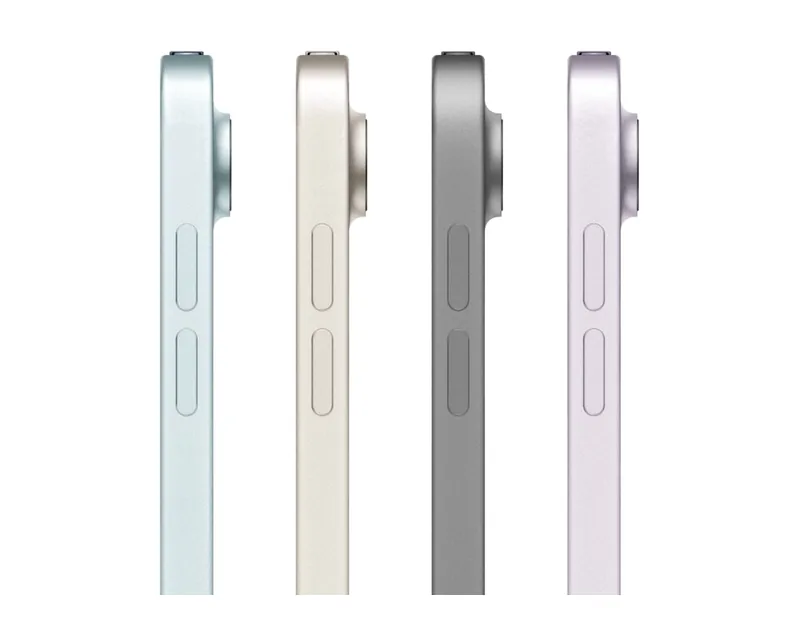 iPad Air M4 colours: Blue, Starlight, Space Grey and Purple