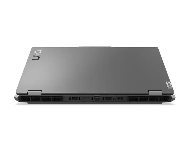 Lenovo LOQ 15 rear ports and exhaust vents